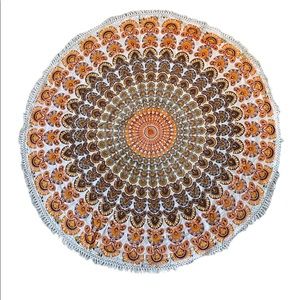Orange Boho Tapestry